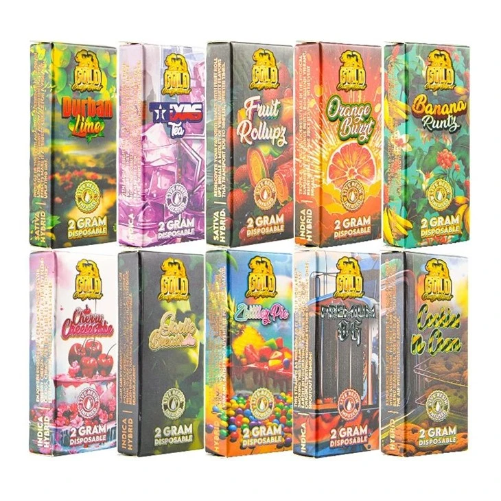 gold coast clear disposable carts