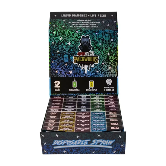 Gas House Packwoods V2 2g Disposable Vape Pen