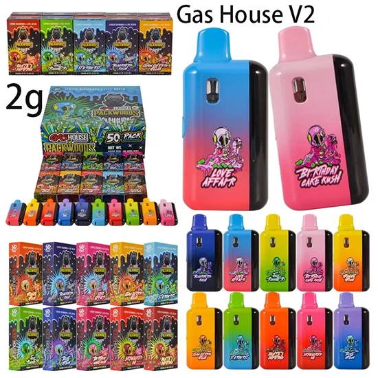 Gas House Packwoods V2 2g Disposable Vape Pen
