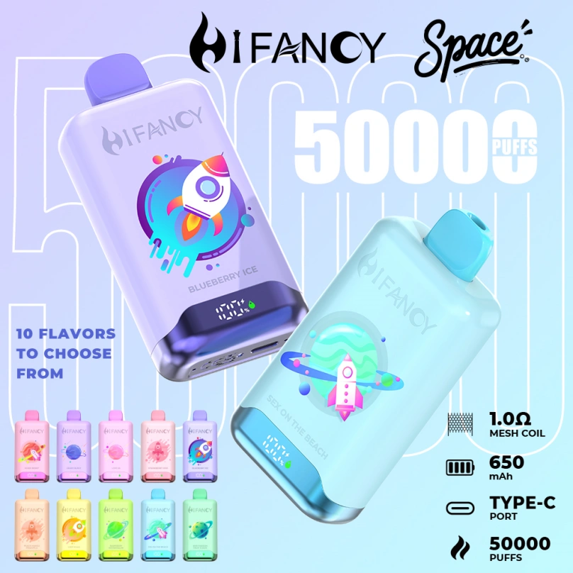 Хифанци 50000 Пуффс 50К Спаце Вхолесале Вапе