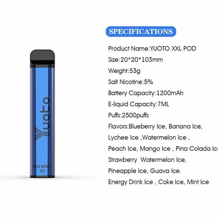 Yuoto XXL 2500 Puffs Disposable Vape